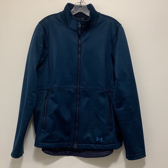 Under Armour Blue ColdGear Infrared Jacket - Picture 2 of 9